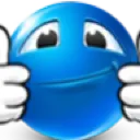 Blue Thumbsup Discord Emoji
