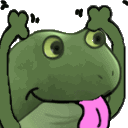Frog Tongue Discord Emoji