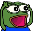 Pepe Hyped Discord Emoji