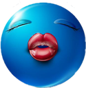 blue_kissykiss Discord emoji