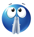 blue_praying Discord emoji