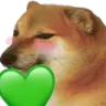 Doge Heart Discord Emoji