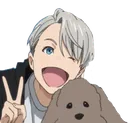 Victor_Hugging_Makka