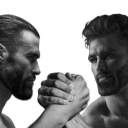 chadhandshake Discord sticker - AI CHATBOT MASTER 《🏷 100k+ Guild TAGS》┇ social ⋆ gaming ⋆ anime ⋆ chill ⋆ emotes⭑tech⭑[Character.AI]