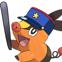 OTTofficertepig Discord emoji