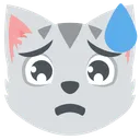 Cat Sweat Discord Emoji
