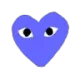 Blueheart blueheart Discord Emoji