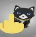 Morgana_middlefinger