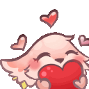 FoxYaeHeart Discord emoji
