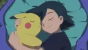 PikachuAshsleeping