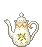 48223yellowaccentteapot