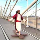 Skateboarding_Jesus Discord Emoji