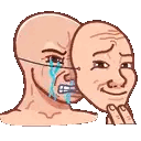 mask_cry_gif Discord Emoji