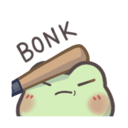 BONK Discord sticker from 💜 Chatty Chatz 💜