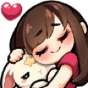 Bunny Hug Discord Emoji