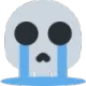 Skullsob Discord Emoji