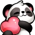 PandaLoveHeart