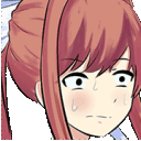 MonikaShake Discord emoji