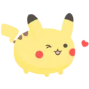 Pika_Heart_Wink