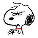 SnoopyAnnoyed Discord Emoji