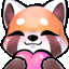 redpandaheart_P2U Discord emoji