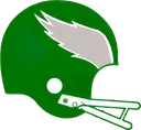 ThrowbackHelmetEaglesKellyGreen