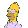 homer animated emote - Lean