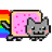 Nyancat nyancat Discord Emoji