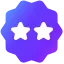 TwoStarsPurple3 Discord Emoji