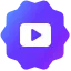 PlayButtonPurple3 Discord Emoji
