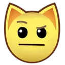 e_catraisedeyebrow Discord Emoji