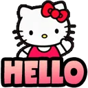 emotehellokitty1 Discord Emoji