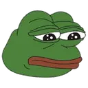 Pepe Sad pepe_sad Discord Emoji