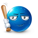 scaredanddefendingblueemoji