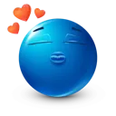 smoochkissblueemoji Discord Emoji