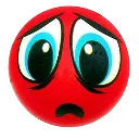 distressed_red_ball Discord Emoji