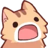Cat Gasp Discord Emoji