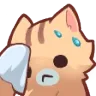 Cat Sweat Discord Emoji