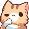Cat Think Discord Emoji