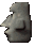 moyai_headshake Discord Emoji
