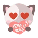 3722catloveyou1000 Discord Emoji