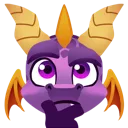 SpyroThink Discord Emoji
