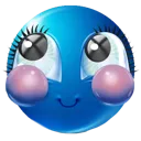 X_blue_blush