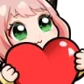 Anyaheart Discord Emoji
