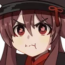 Hutao Pout Discord Emoji