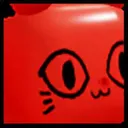 Huge Red Balloon Cat Discord Emoji