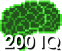 200iq Discord emoji