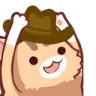 Cat Yay Cowboy Discord Emoji