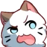CatAvoidSiamese Discord Emoji