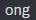 ong